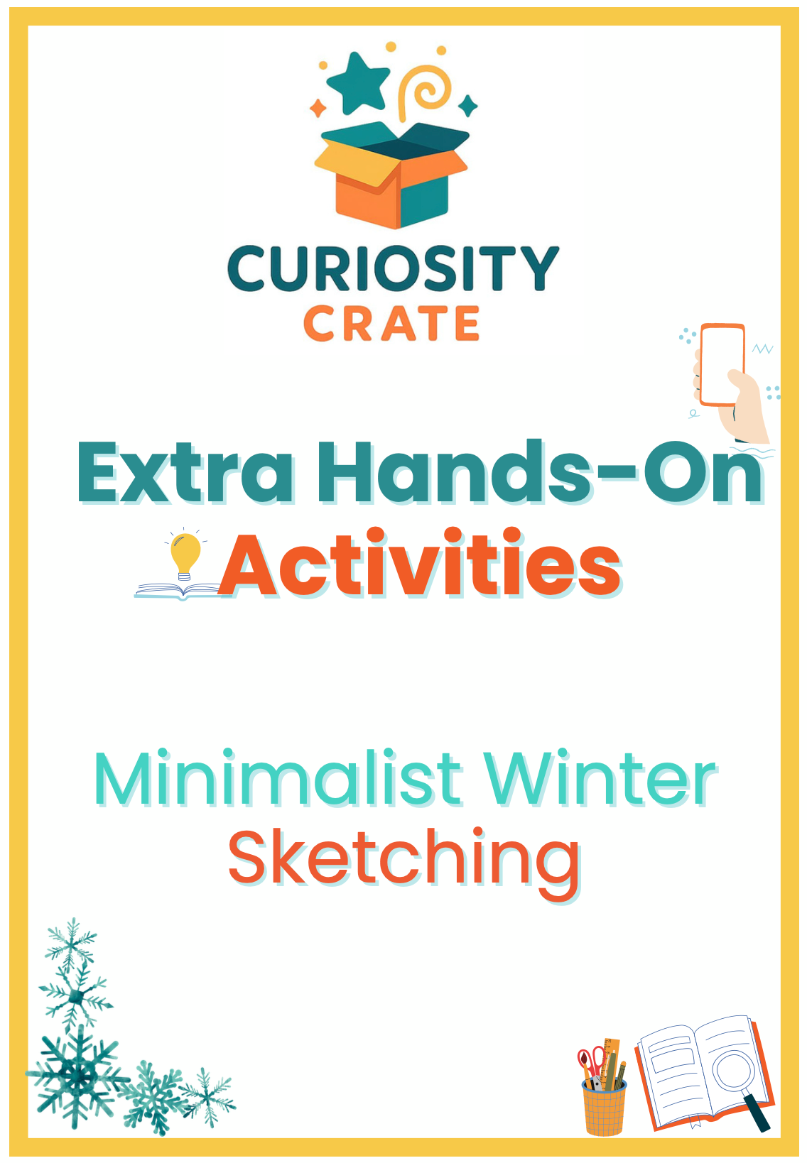 Minimalist Winter Sketching